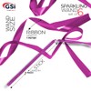GSI Multicolor Sparkling Gymnastic Ribbon Wands [6 pack] with 9
