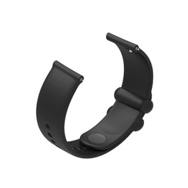 LDDAL 18mm 20mm 22mm Watch Bands Quick Release Replacement Wristband, Soft Silicone Bands Replacement Straps for Men Women (black, 20mm)