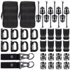 BOOSTEADY Pack of 36 Tactical Backpack Belt D-Ring Grimloc Locking