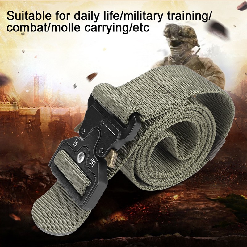 Multi functional Nylon Tactic Waist Belt for Outdoor Military Army