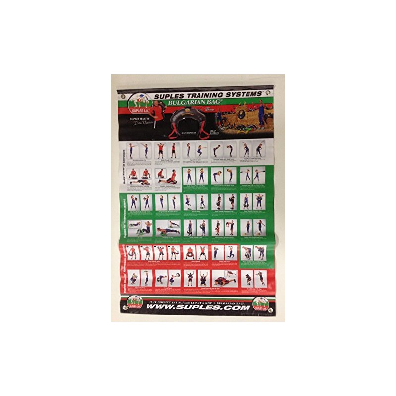 Suples Bulgarian Bag Exercise Poster (Vinyl)