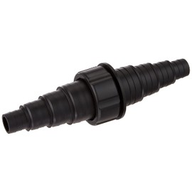 Oase 55360 Universal Hose Connector 1 1/2 Inch Black Universal Connection 19 / 25 / 32 / 38 mm