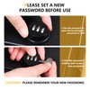 RERPRO Center Console Lock Safe Box Armrest Storage Compatible with