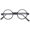 The Wizard, Nerd Style Round Reading Glasses +3.00 Black (2)