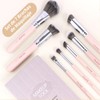 MAANGE 7 Pcs Brochas para Maquillaje con Estuche Set de