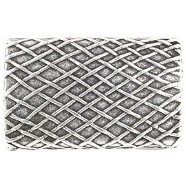 BELTINGER Belt Buckle Pattern 4.0 cm | Buckle Interchangeable Buckle Belt Buckle 40 mm Solid | Interchangeable Belt up to 4 cm | Antique Silver