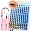 PHKERATA Manga Lash Extension Kit Natural Lash Clusters Kit Fairy