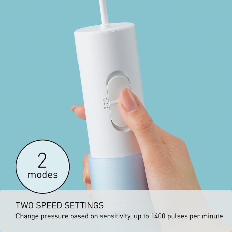 Panasonic Water Flosser for Travel, Cordless Portable Oral Irrigator with
