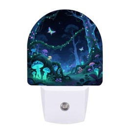 Luces nocturnas de pared con luces LED de fantasía bioluminiscente