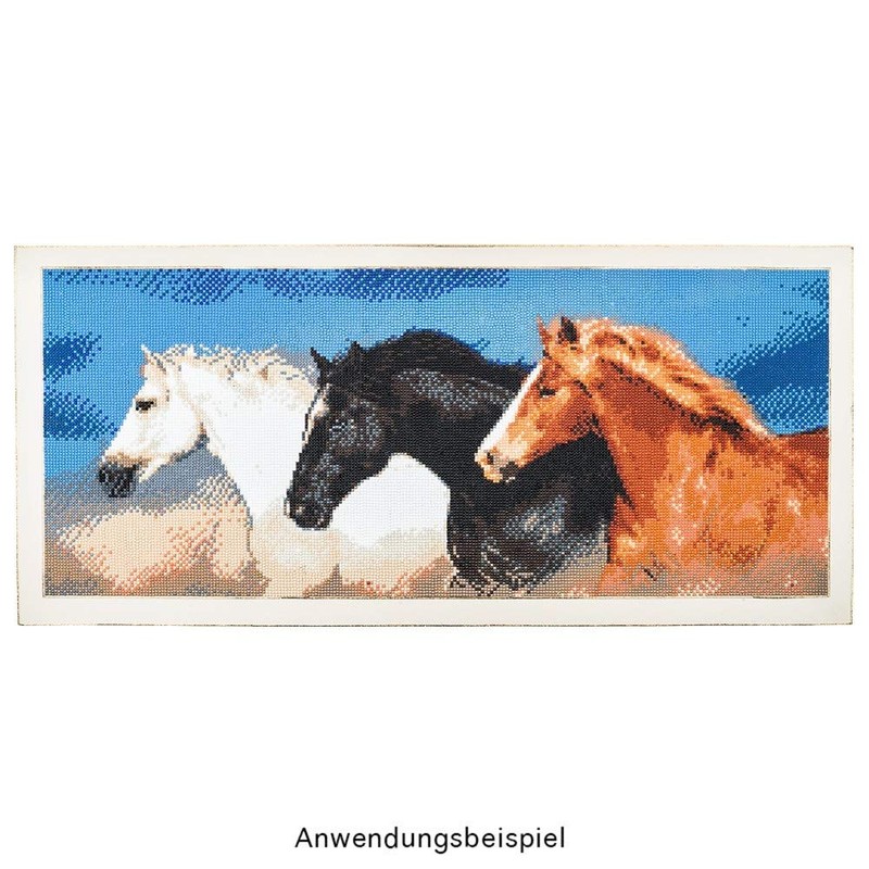 Ideen mit Herz 5D Diamond Painting | Horse Trio |