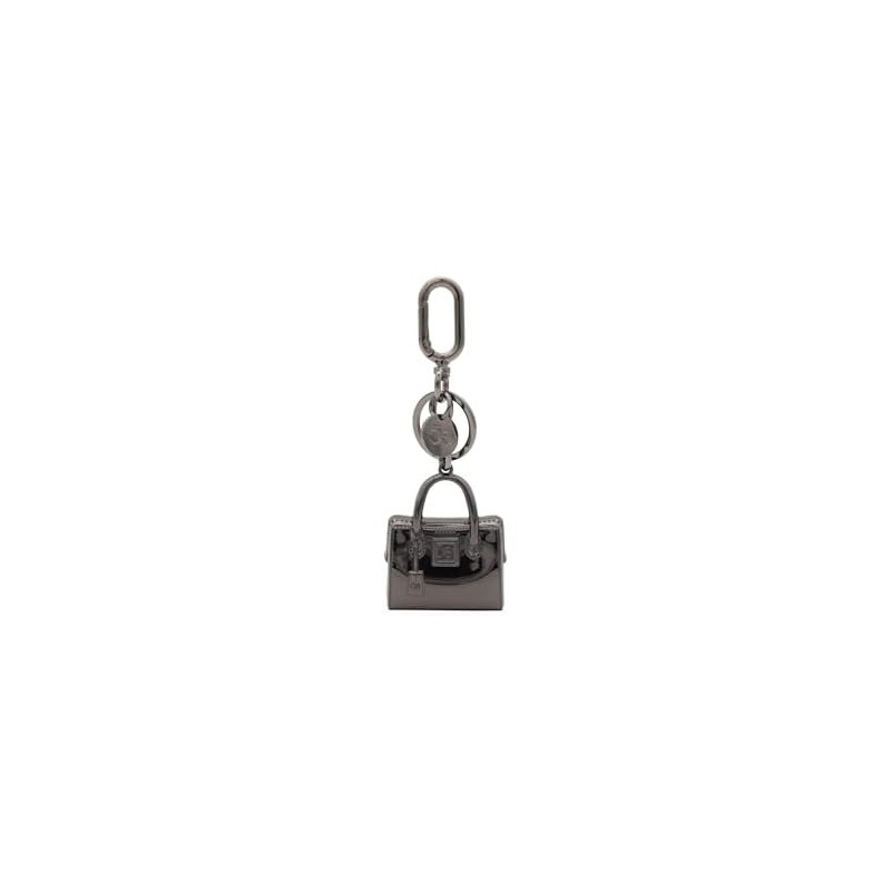 Cloe - Llavero Charm de Bolso Acabado Metálico Para Mujer