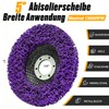NuoDunco 125 mm CSD Disc, Pack of 5 Purple Cleaning