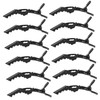 Mikinona 2sets Hair Styling Essential Black Hair Clips Salon Clips