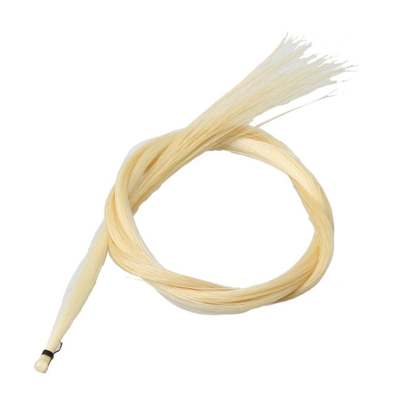 Yibuy 50g Violin Bow Hair Violin Bow Replacement 83cm Horse