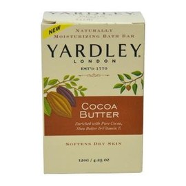 Yardley London Cocoa Butter Bar Soap Soap For Unisex 4.25 oz