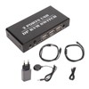 DisplayPort KVM Switch 2 Ports 4K 60Hz Dual Mode Aluminum