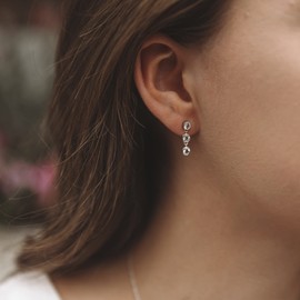 Hot Diamonds Tender Earrings - Triple Drop