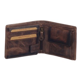 Greenland Nature Mascu & Line RFID Leather Wallet 12 cm