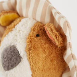 sigikid 39554 Cuddly Toy, Brown/White/Beige