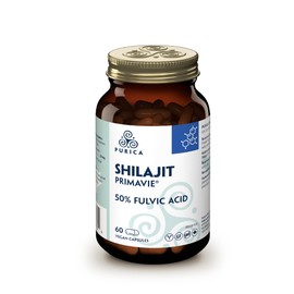 PURICA Shilajit 50% Fulvic Acid - 60 Vegan Capsules