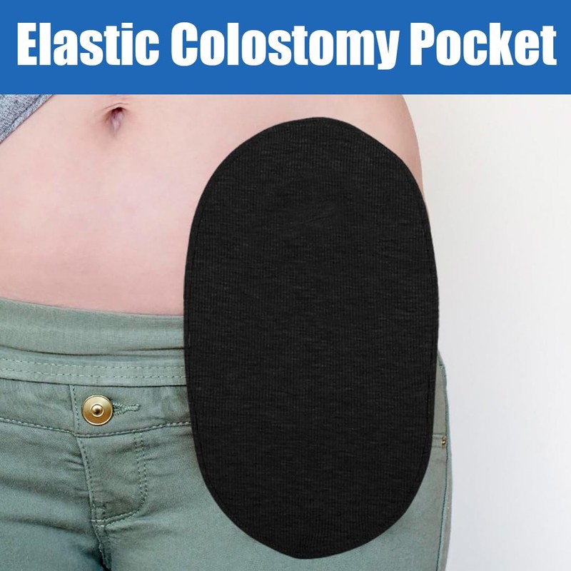 MIRKUZI Ostomy Bag Covers 2 Piece Ostomy Bag Set Ostomy