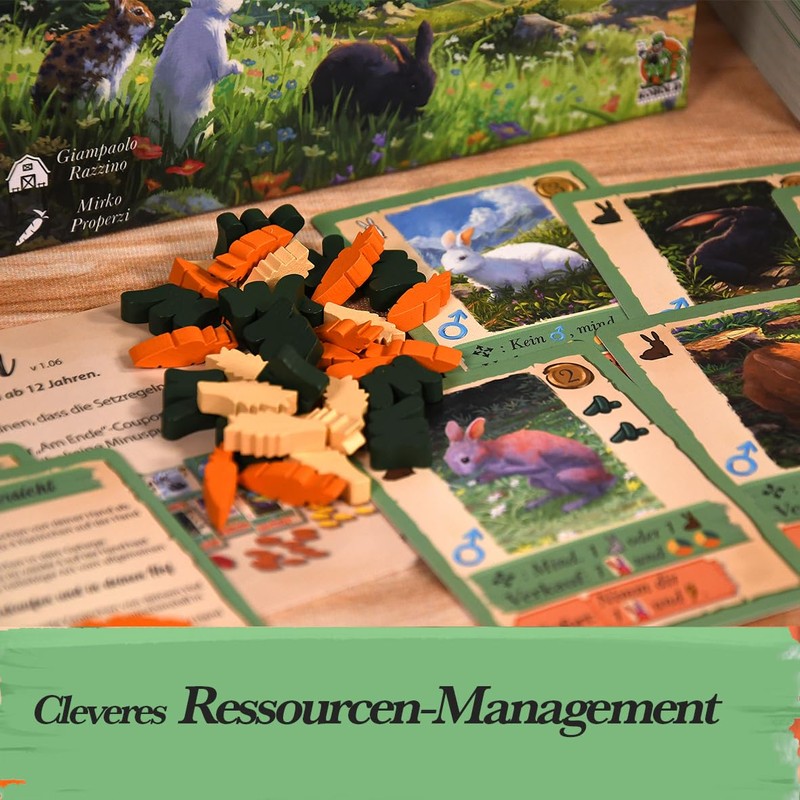 Kobold Spieleverlag Rabbit – A Smart Tile Game for on