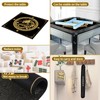 ALANGDUO Large Mahjong Mat with Black Carrying Bag, Anti Slip