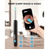 Ear Wax Removal Tool Camera, R1 Upgraded Anti-Fall Off Eartips