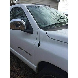 15 Inch Stainless Black Antenna MAST for Dodge RAM 1500 2002-2008