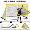 Kids Soccer Goal, Soccer Goals for Backyard Set of 2,