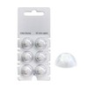 Hearing360 6 Click-Open Domes for Signia, Rexton (L 10 mm)