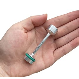 LKONWEE Billet Aluminum Oil Diverter Barbell Oil Restrictor Galley Plug Fits GM Gen III & IV LS Engines LS1 LS2 LS3 LS6 LS7 LS9 LQ4 LQ9 4.8L 5.3L 6.0L 6.2L