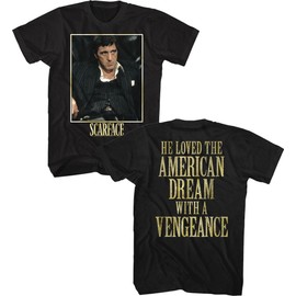 Scarface - Mens Bad Guy T-Shirt, Size: XXXX-Large, Color: Black