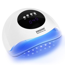 JODSONE U V Nail Lamp, Nail Dryer,U V Lamps for Gel Nails with 4 Timer, Auto Sensor, LCD Screen,Led Nail Lamp Nails Dryers, Nail-Lamps, Gel Nail Lamp, Portable Nail UV Lamp,White