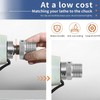 Lathe Headstock Spindle Adapter Spindle Adapter for Lathe Spindle Stainless