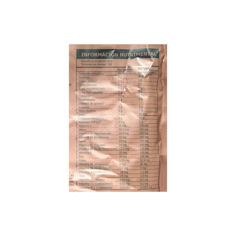 Péptidos Bioactivos De Colágeno Hidrolizado 1 Kg Tibet Natur