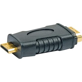 Schwaiger HDMM01 533 Mini-HDMI Adapter (Mini-Stecker auf Buchse) schwarz