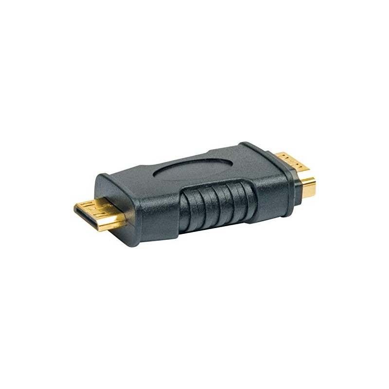 Schwaiger HDMM01 533 Mini-HDMI Adapter (Mini-Stecker auf Buchse) schwarz