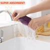LEIAOLY 100% Cotton Waffle Weave Kitchen Dish Cloths, Ultra Soft