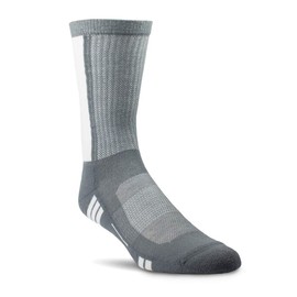 ARIAT Unisex Venttex grey 2pk Mid Calf Performance Socks Black XL