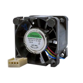 SUNON SG40281BX-0000-S99 Fan 40 mm 12 V DC 40 x 28 mm Ball Bearing 0.68A 8.16W 4 Wires - 4 Pin Axial
