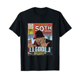 LL Cool J | 1990's R&B Music Artists | Hip Hop 50Th Edition T-Shirt