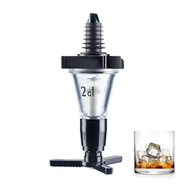 Westmark Dosiergerät, Anisfest, Dosierung pro Ausguss: 2 cl, Kunststoff, Standard, Schwarz/Transparent, 9220223A