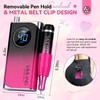 SAVILAND Professional Electric Nail Drill Machine: 40000RPM Rechargeable Nail Drill