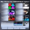 4Pods Aluminum RGBW LED Rock Lights Kit for ATV UTV