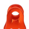 Rock Climbing Pulley Fixed Sideplate Single Sheave Pulley Orange Lift