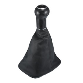 X AUTOHAUX 5 Speed Car Manual Shift Lever for VW Golf IV/V 23MM 1998-2006 Black