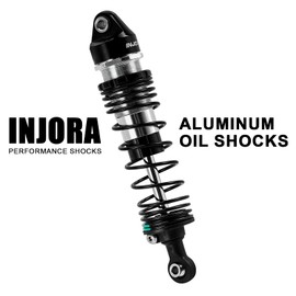 INJORA 88mm Oil Shocks with Progressive Springs for 1/16 Monster Truck Mini Maxx Mini XRT