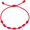 Unbranded 2pcs Lucky Red String Bracelet Kabbalah Amulet 7 Knots