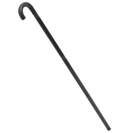 SAFIGLE Plastic Wand Magician Crutch Theatrical Cane Spell Casting Stick Black Magician Cane Costume Accessory Kids Toys for Ages 6 and up